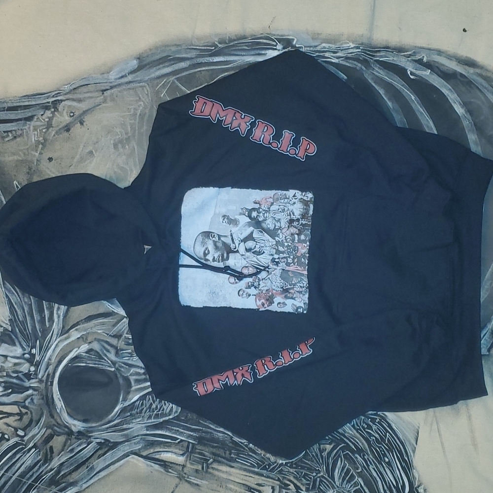 DMX RIP mens graphic hoodie
